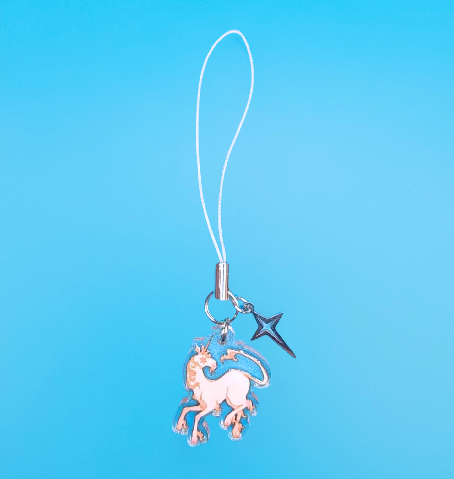 Unicorn Phone Charm