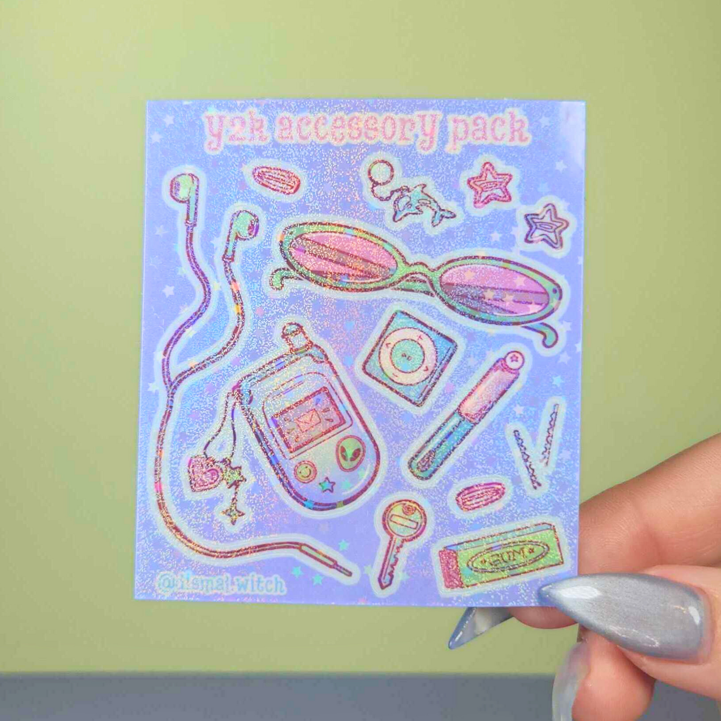 Y2K Accessory Pack Mini Sticker Sheet