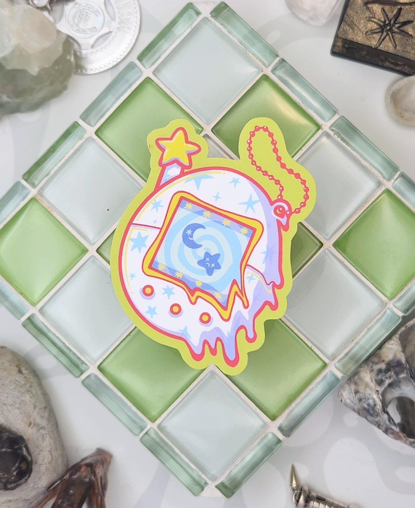 Tamagotchi Fever Dream Sticker