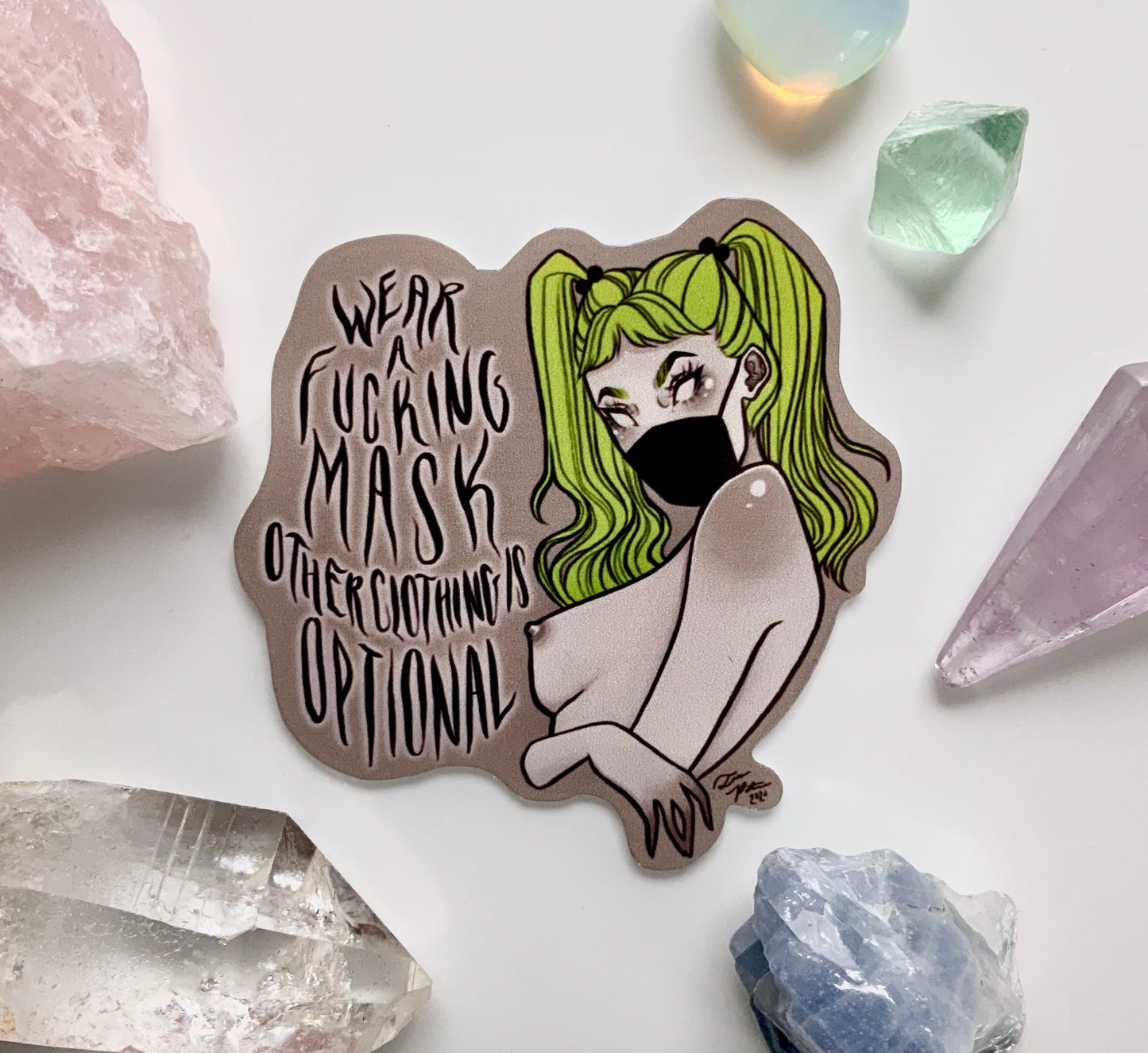 Wear a Mask Sticker