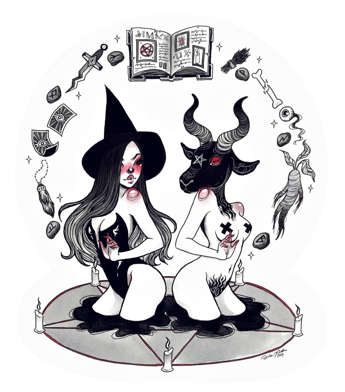 Sinister Summoning Sticker