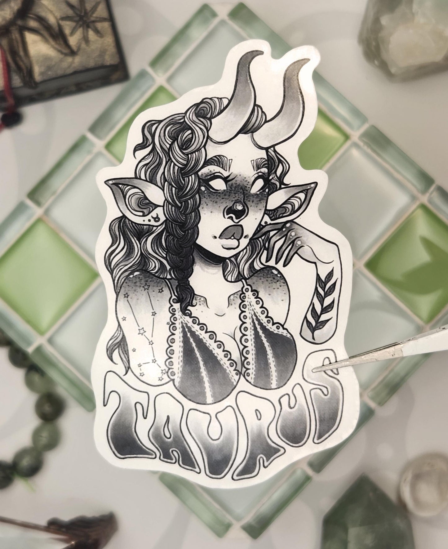 Taurus Sticker