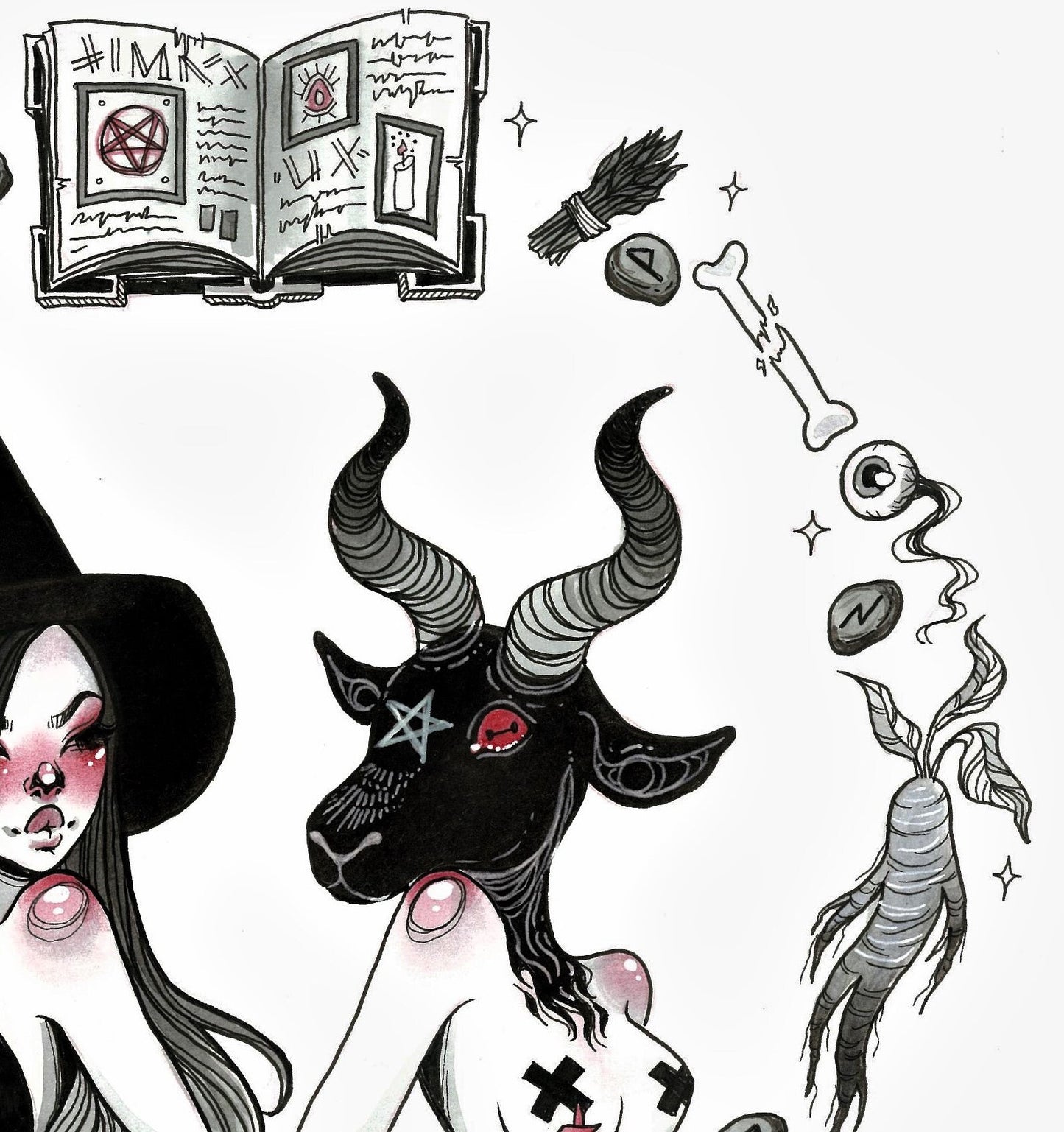 Sinister Summoning Print