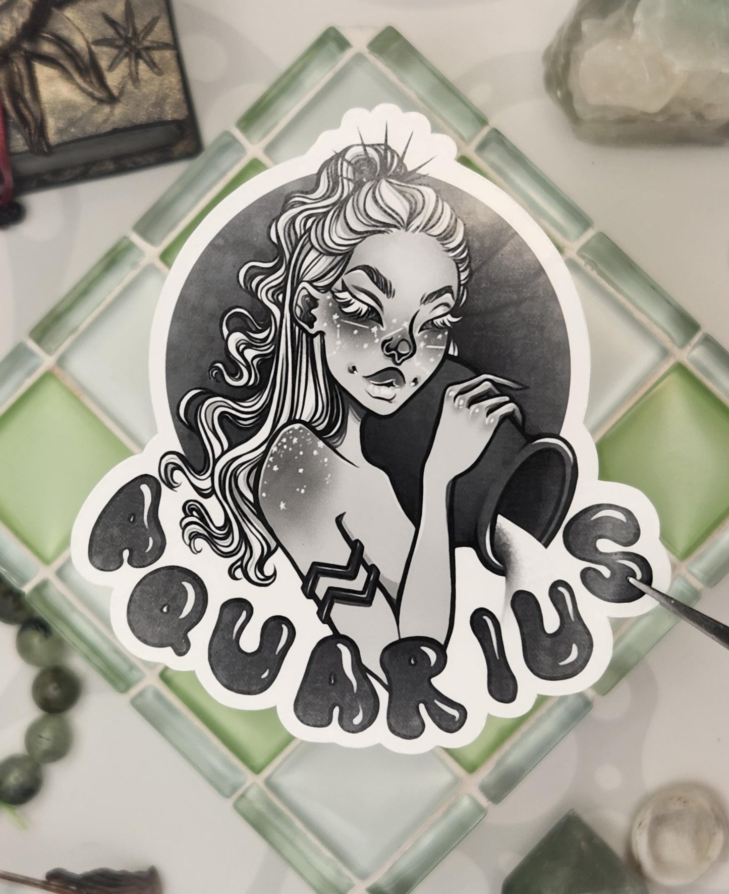 Aquarius Sticker