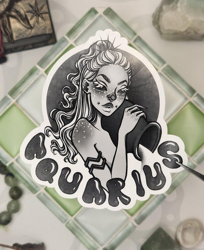 Aquarius Sticker