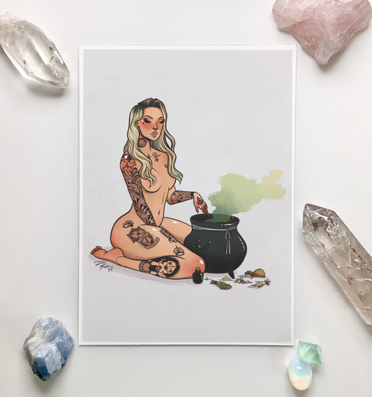 Herb Witch Print