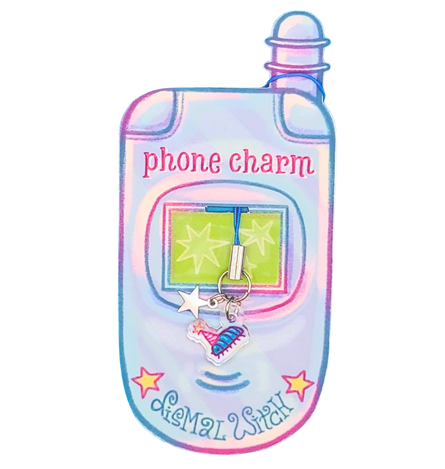 Party Roly Poly Phone Charm