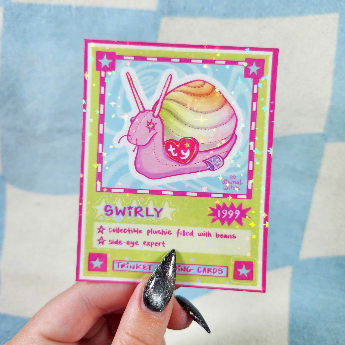Trinket Trading Cards: Snail