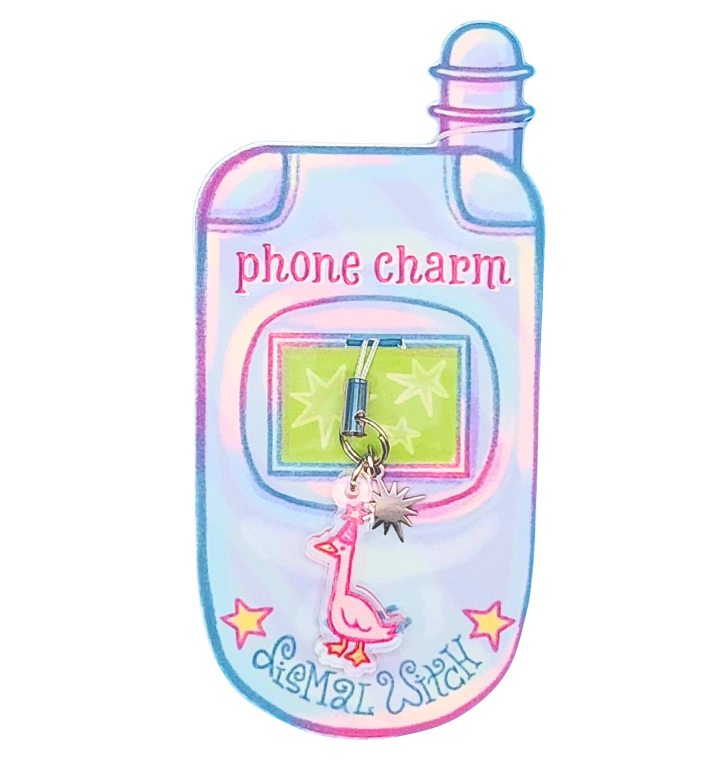 Party Goose Phone Charm
