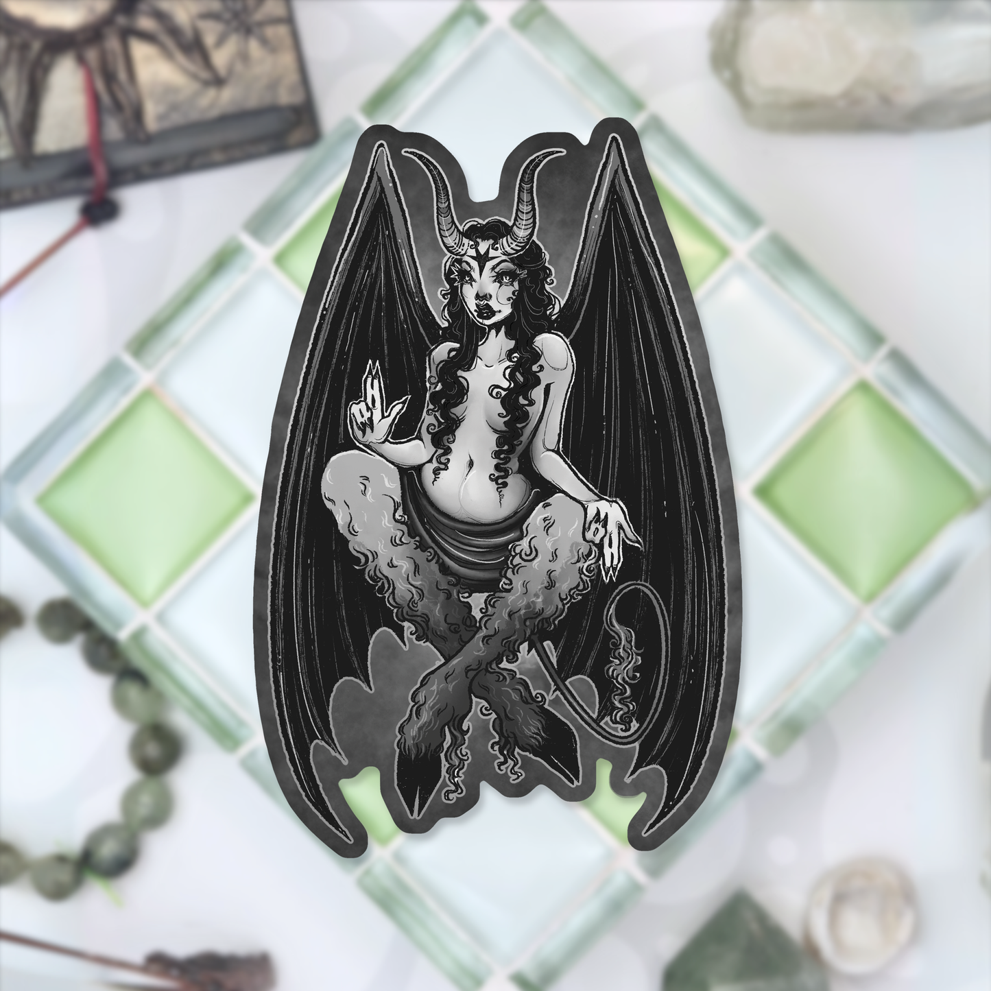 Esther's Baphomet Sticker