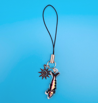 Sad Clown Sardine Phone Charm
