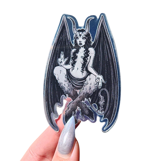 Esther's Baphomet Mirror Sticker