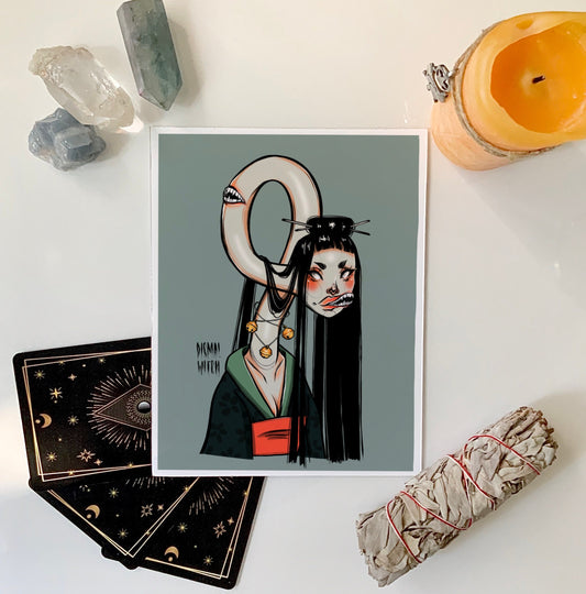 Rokurokubi Print