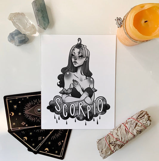 Scorpio Print