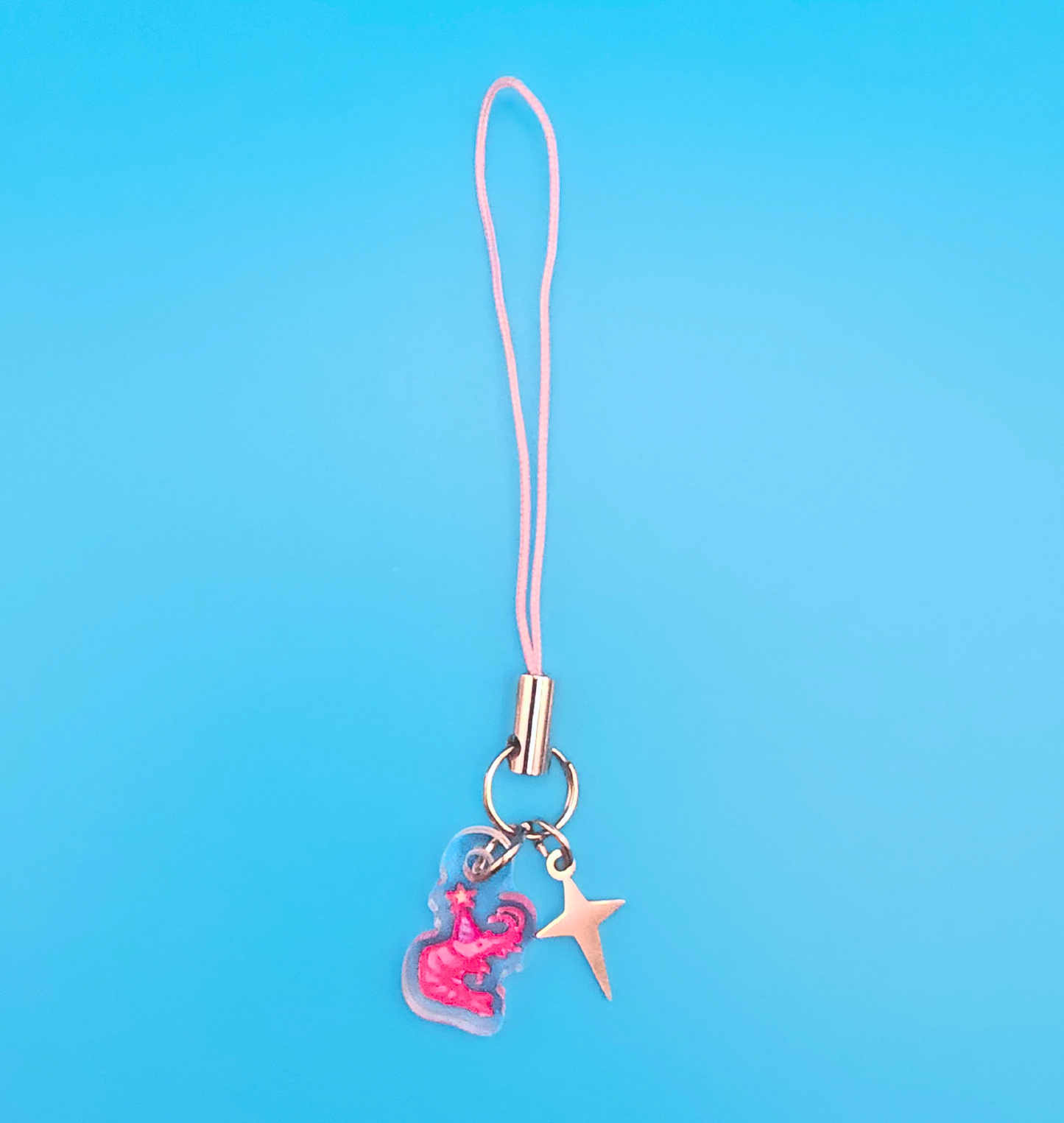 Party Shrimp Phone Charm