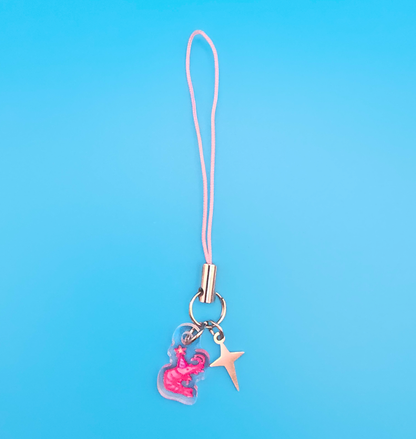 Party Shrimp Phone Charm