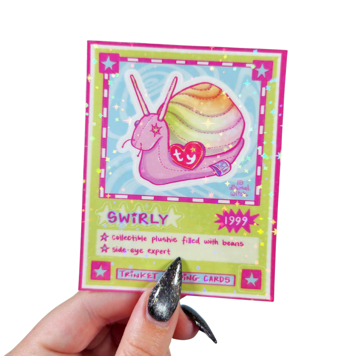 Trinket Trading Cards: Snail