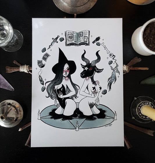 Sinister Summoning Print