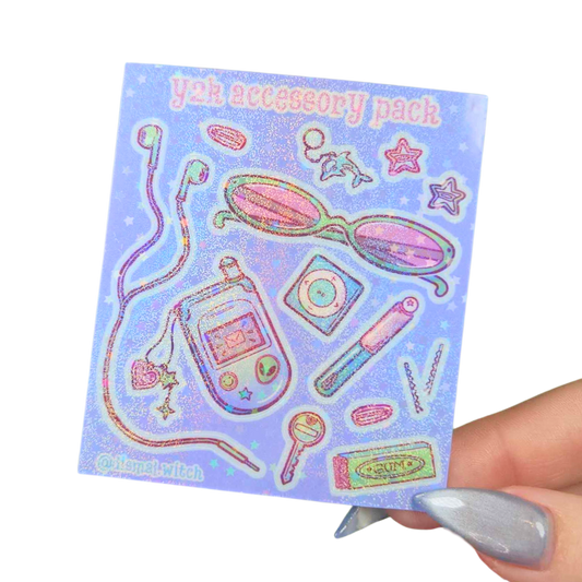 Y2K Accessory Pack Mini Sticker Sheet