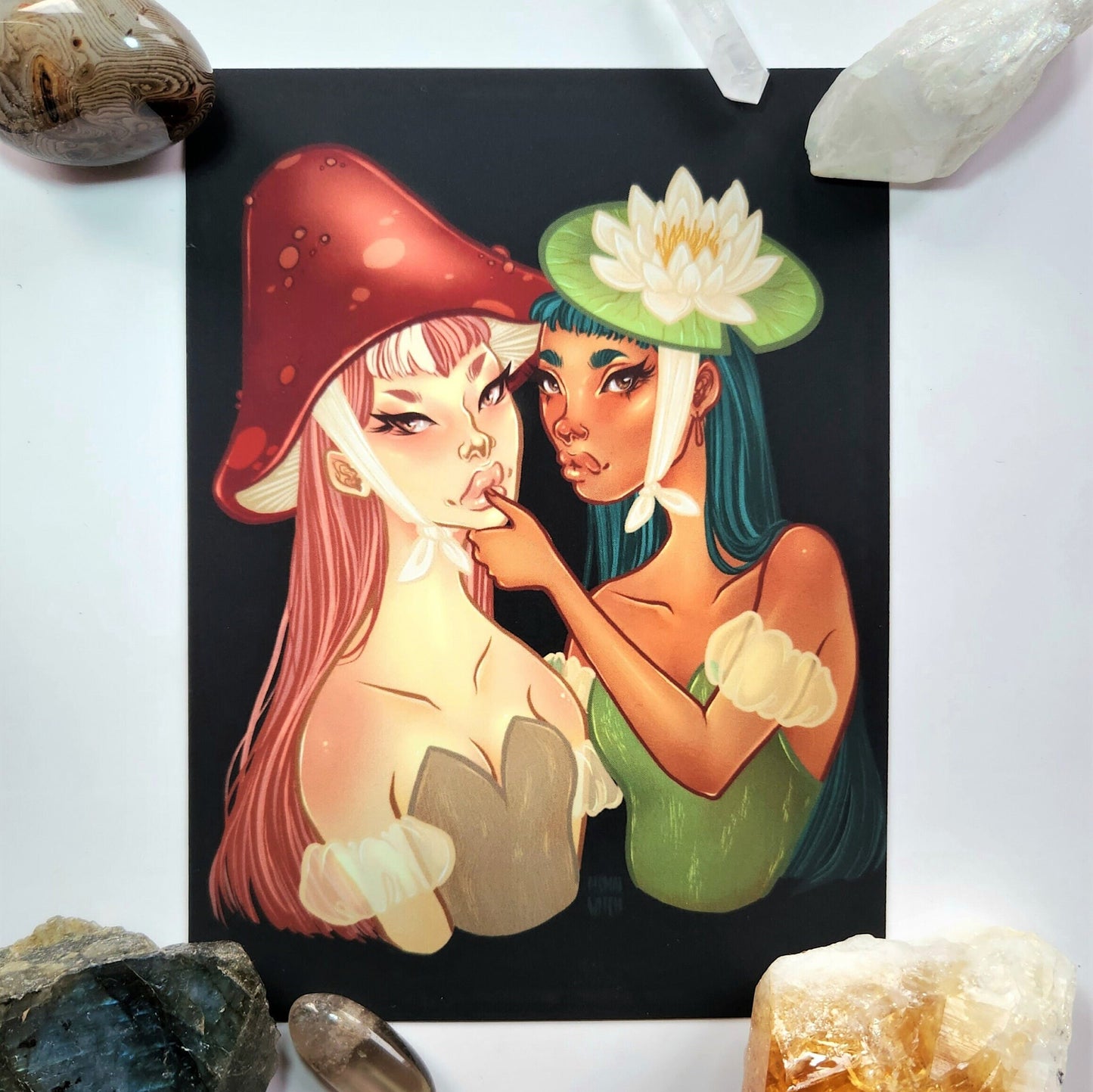Cottage Curious Soft-Touch Matte Print