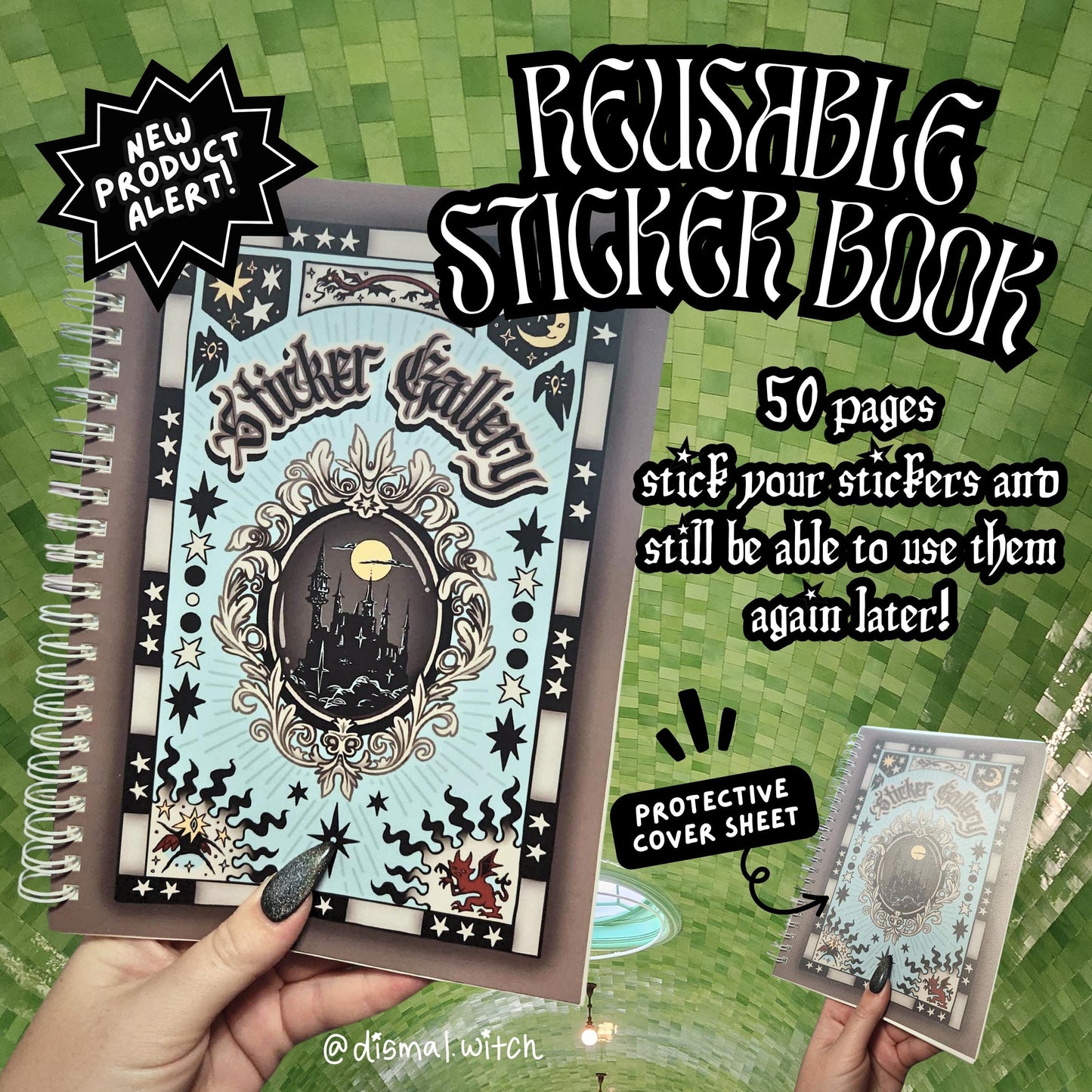 Reusable Sticker Book