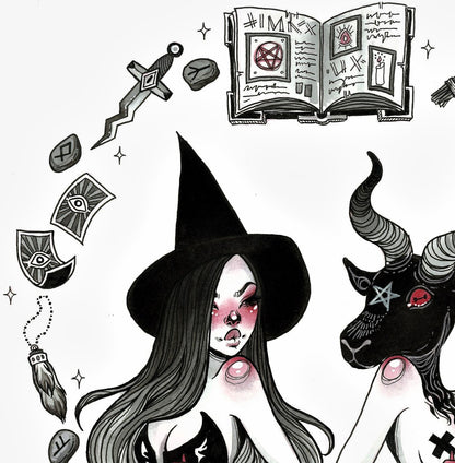 Sinister Summoning Print