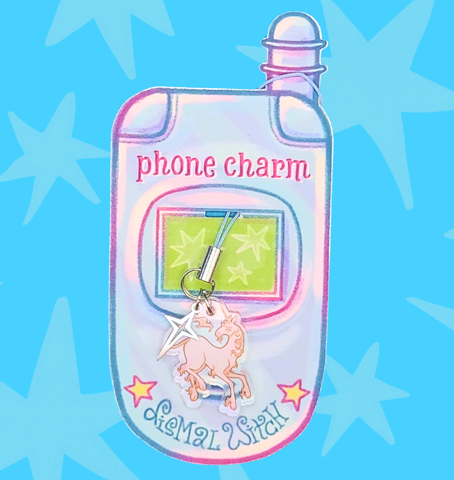 Unicorn Phone Charm