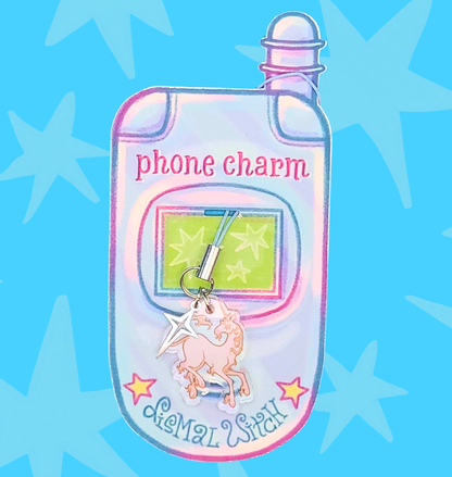 Unicorn Phone Charm