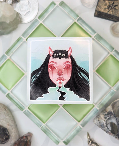 River Spirit Sticker