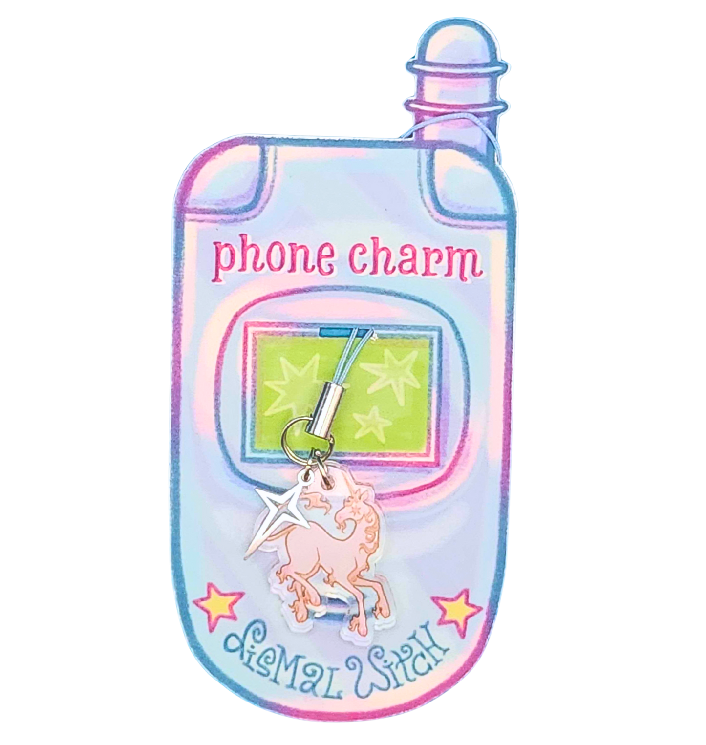 Unicorn Phone Charm