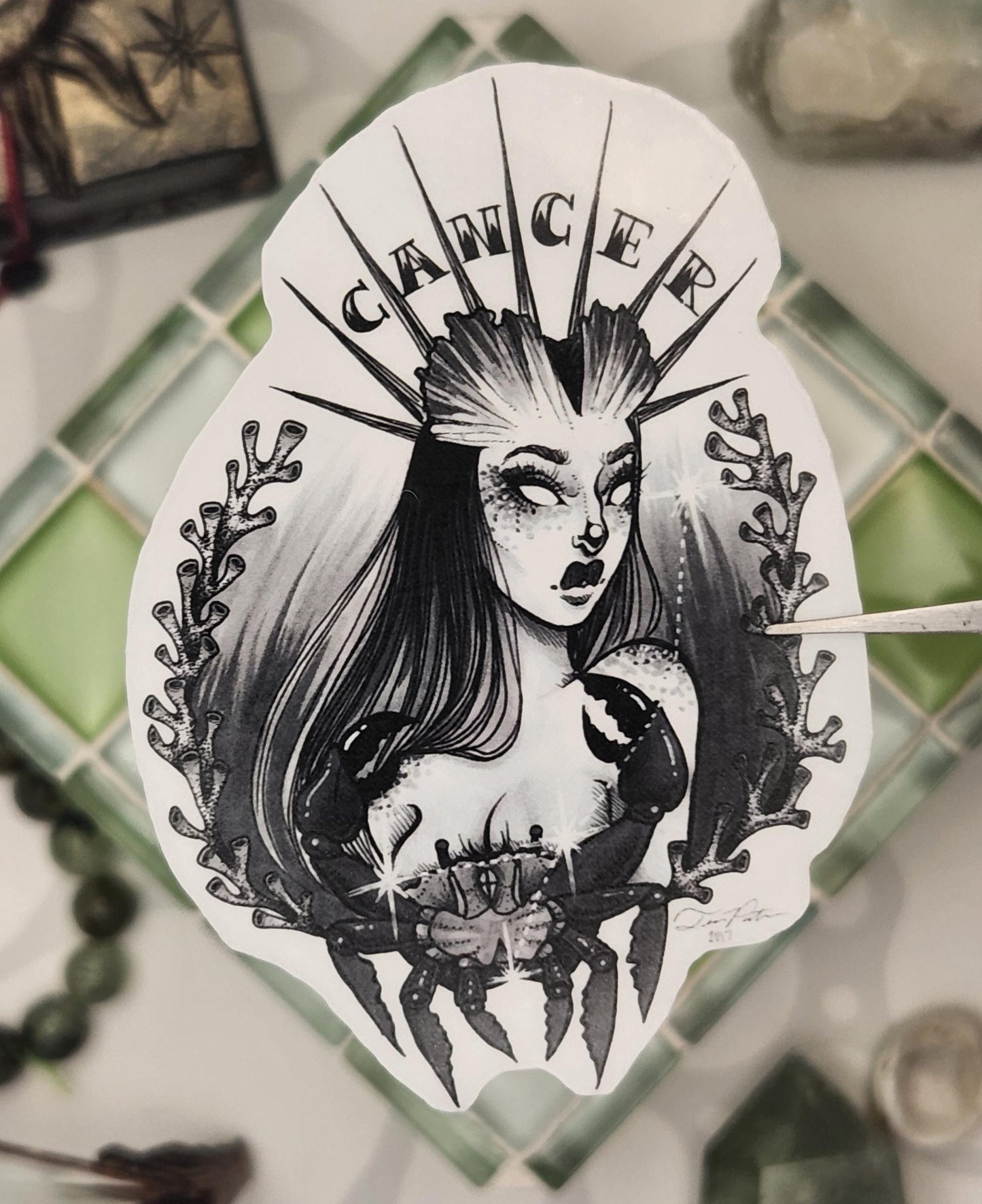 Cancer Sticker