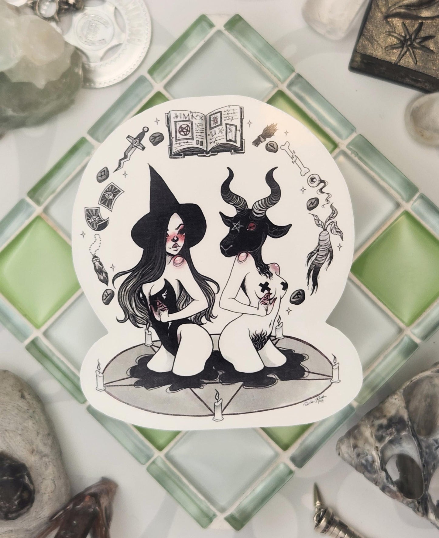 Sinister Summoning Sticker