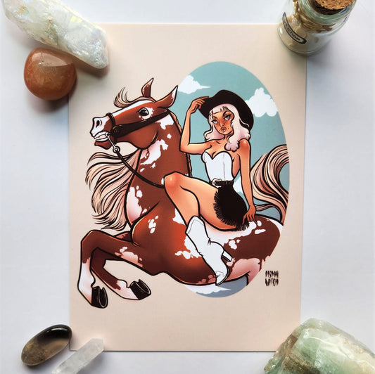 Western Daydream Soft-Touch Matte Print