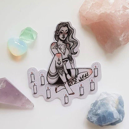 Candle Ritual Sticker