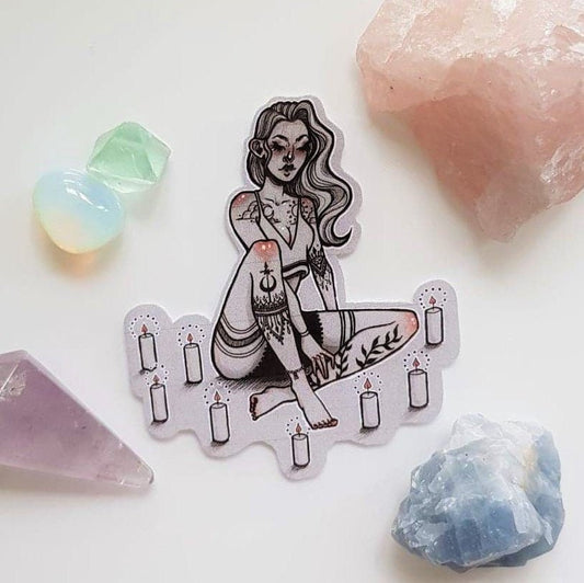 Candle Ritual Sticker