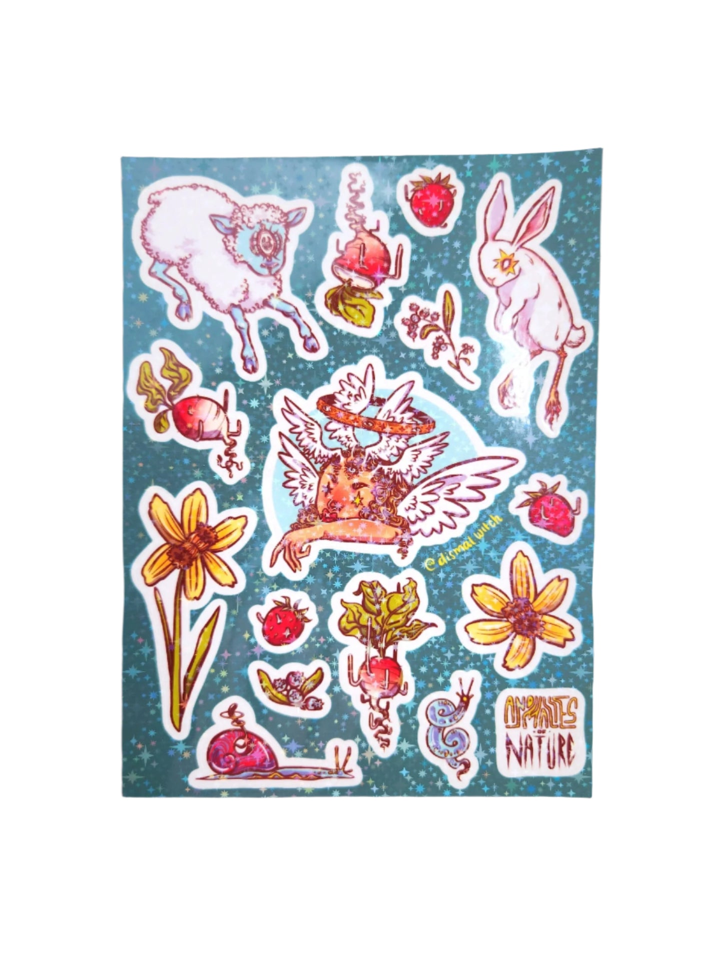 Anomalies of Nature Holographic Sticker Sheet