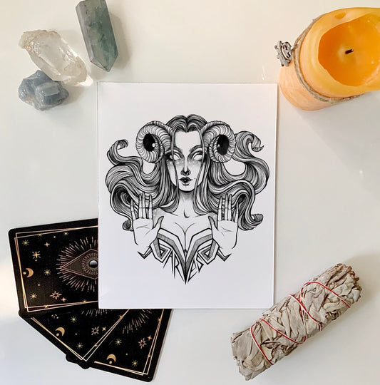 Aries Print