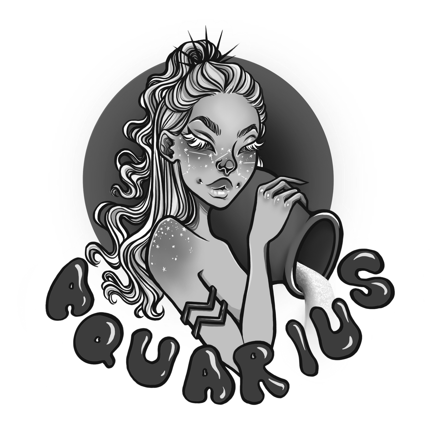 Aquarius Sticker