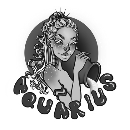 Aquarius Sticker
