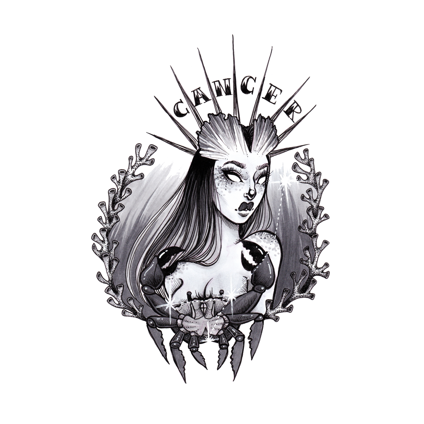 Cancer Sticker
