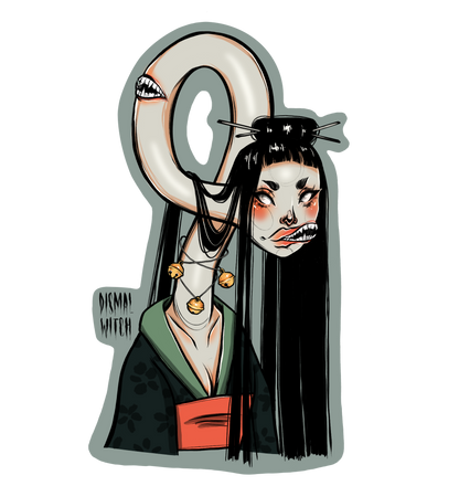 Rokurokubi Sticker