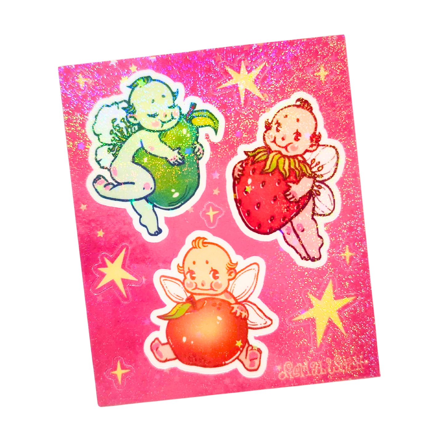 Fruit Kewpies Mini Sticker Sheet