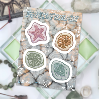 Fossil Friends Sticker Sheet