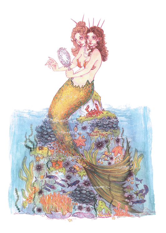 Twin Tide Jumbo Sticker