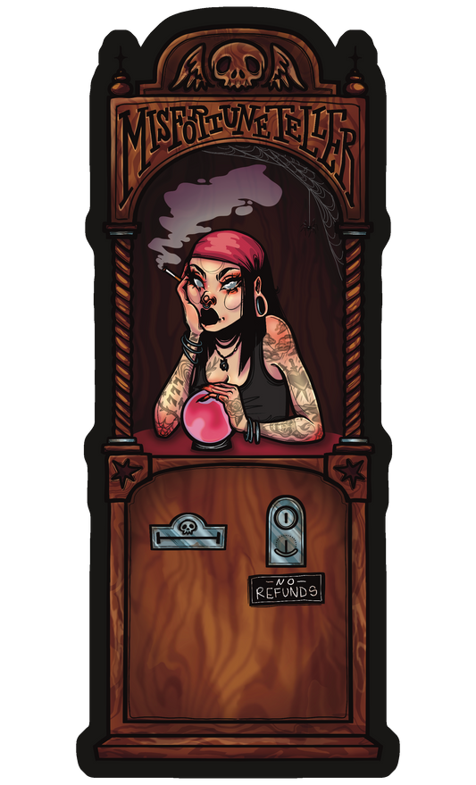 Misfortune Teller Sticker