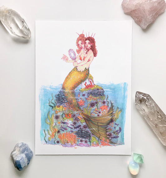 Twin Tide Print