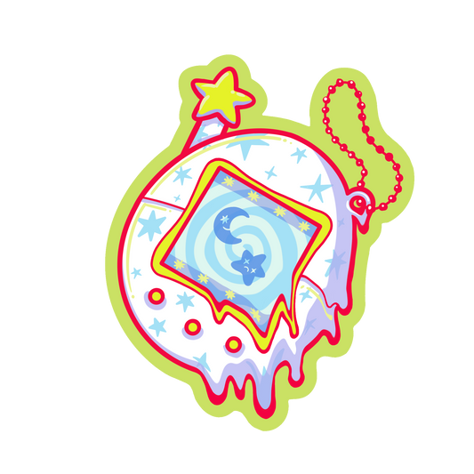 Tamagotchi Fever Dream Sticker