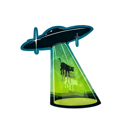 UFO Sticker