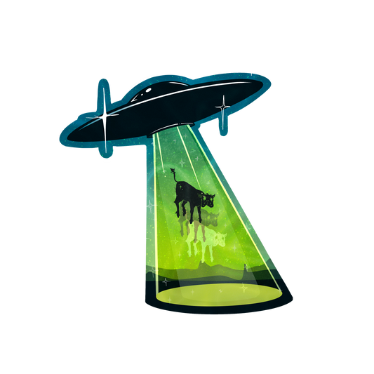 UFO Sticker