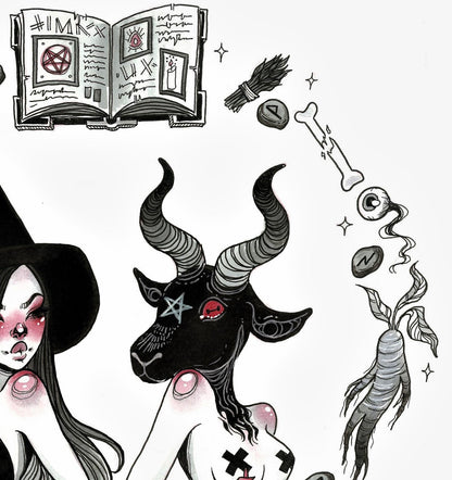 Sinister Summoning Print